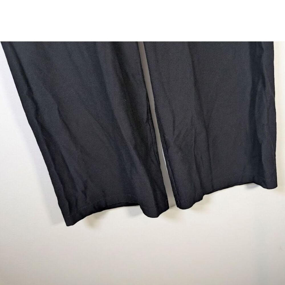 Eileen Fisher Petite Pull On Crop Pants PS Black Stretch Career Casual - Picture 6 of 7